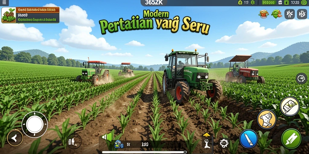 Tampilan gameplay seru dan realistis dalam 365ZK.