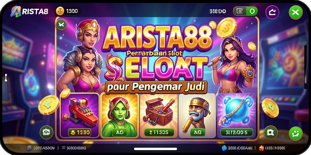 Tampilan gameplay slot yang menarik dan penuh warna.