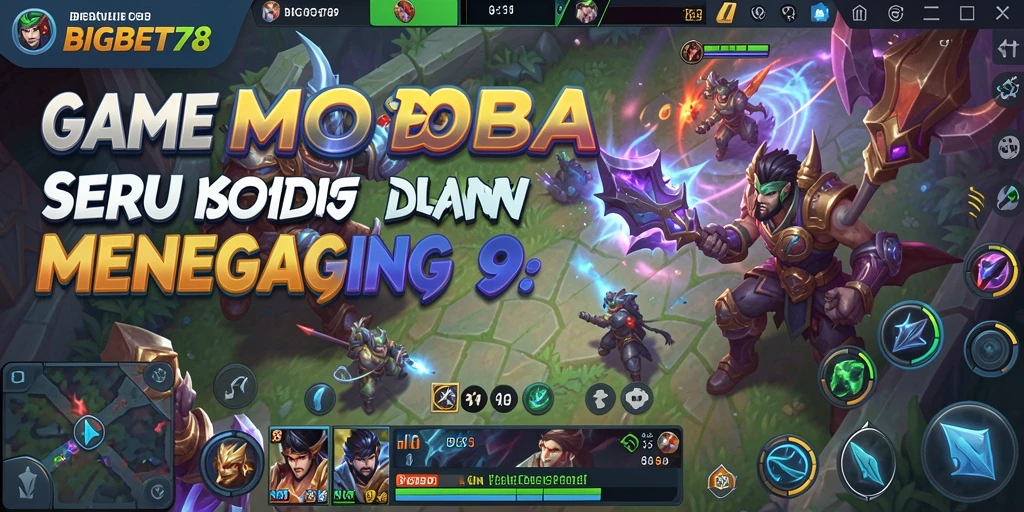 Tampilan gameplay seru dan penuh aksi dari BIGBET78.