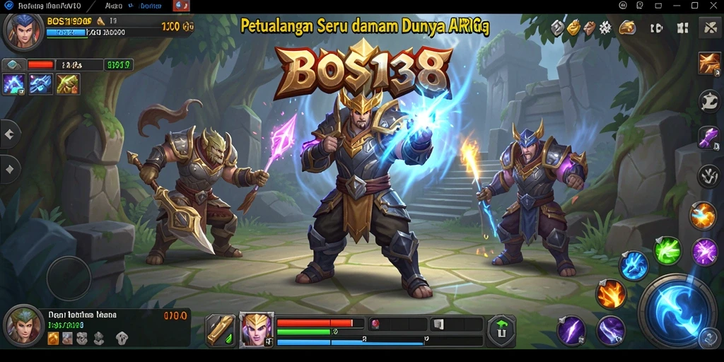 Screenshot BOS138 menampilkan aksi seru dalam gameplay ARPG yang mendebarkan.