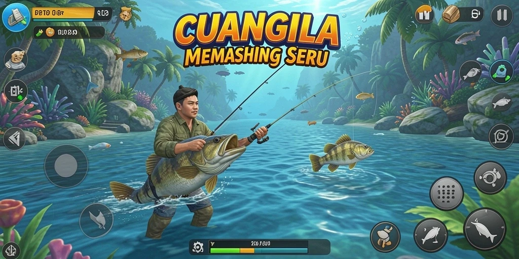 Tangkapan besar di CUANGILA, nikmati gameplay seru.