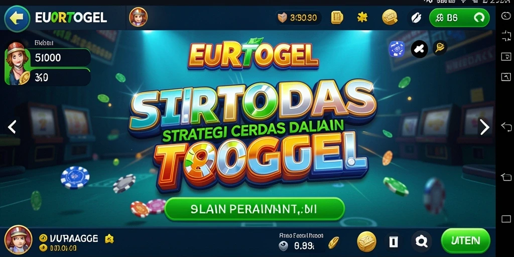 Tampilan gameplay menarik dari EUROTOGEL yang menonjolkan strategi permainan.