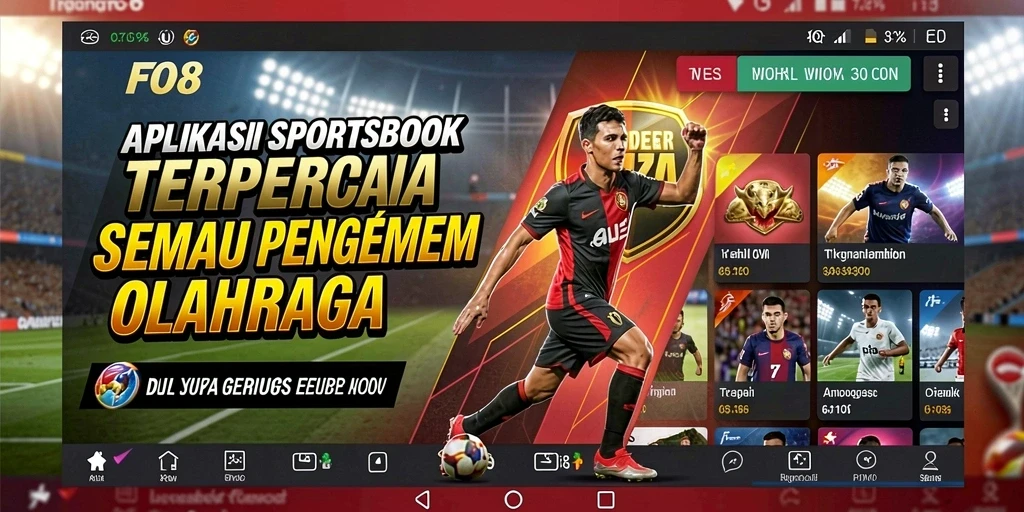 Tampilan permainan taruhan olahraga yang menarik dan interaktif.