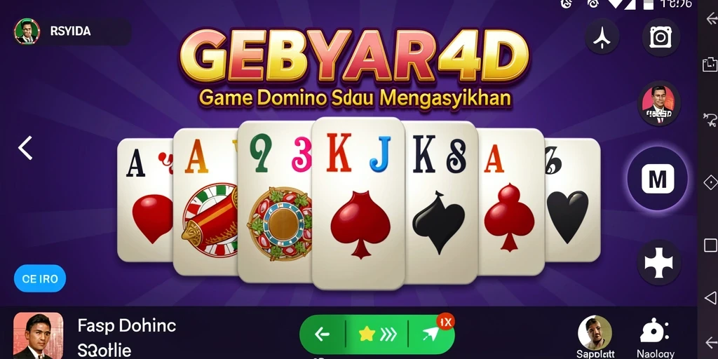 Tampilan menarik dari gameplay GEBYAR4D yang seru.