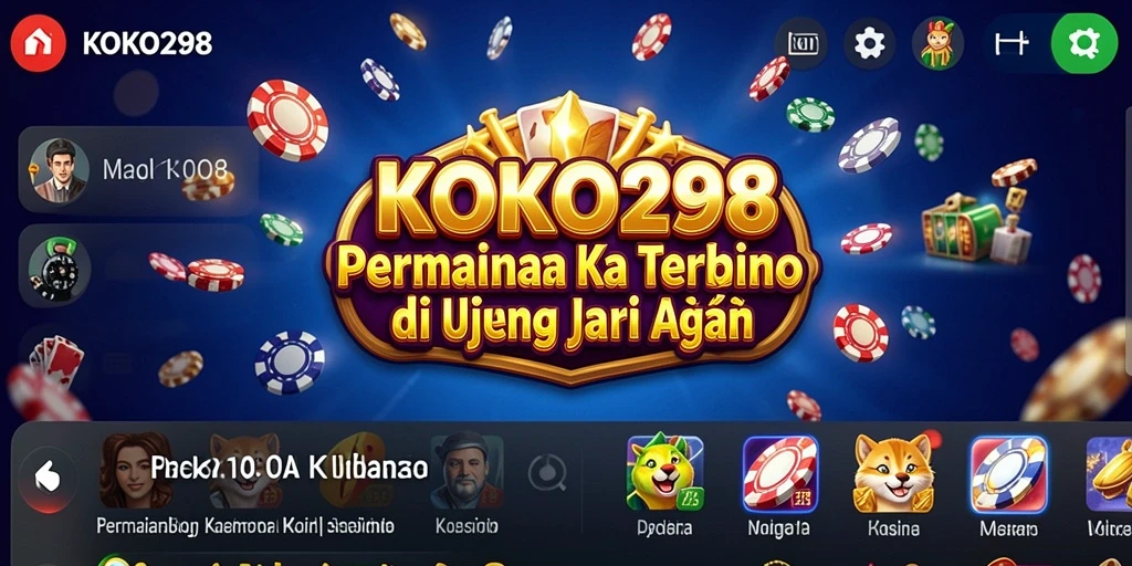 Gameplay KOKO288 menampilkan aksi seru permainan Kasino yang menghibur.