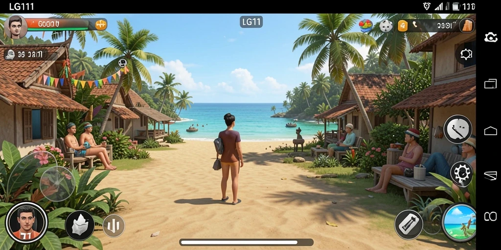 Tampilan gameplay yang menyenangkan dari LG111 dengan tantangan menarik.