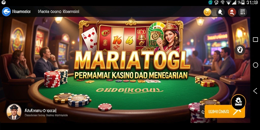 Tampilan gameplay MARIATOGL yang mendebarkan dan menarik.