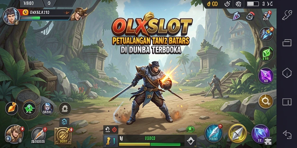 Tampilan gameplay yang memikat dari OLXSLOT dalam dunia terbuka.