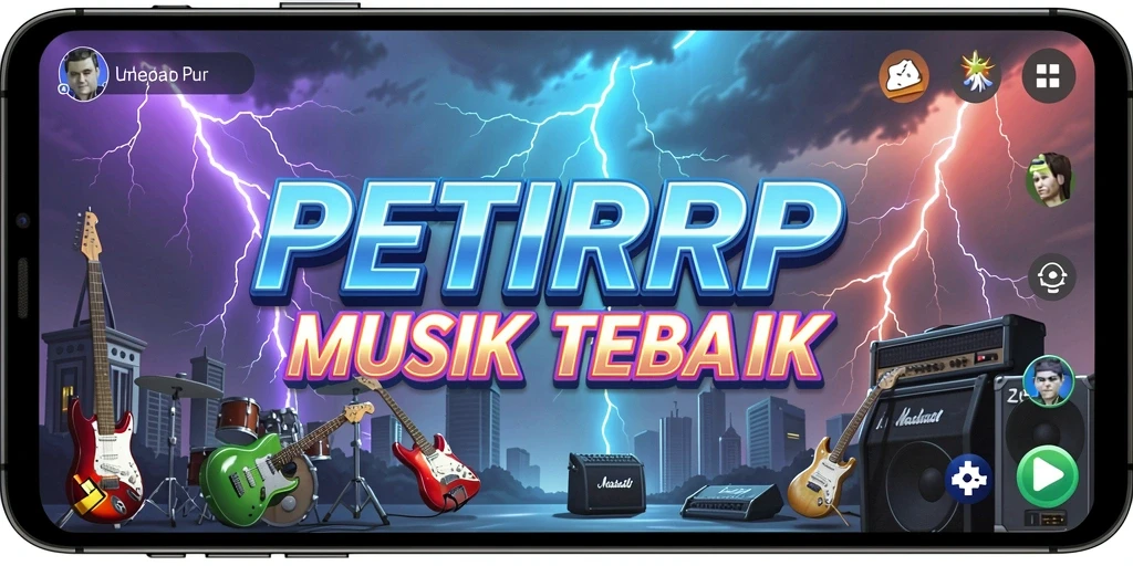 Tampilan gameplay PETIRRP yang interaktif dan menyenangkan.