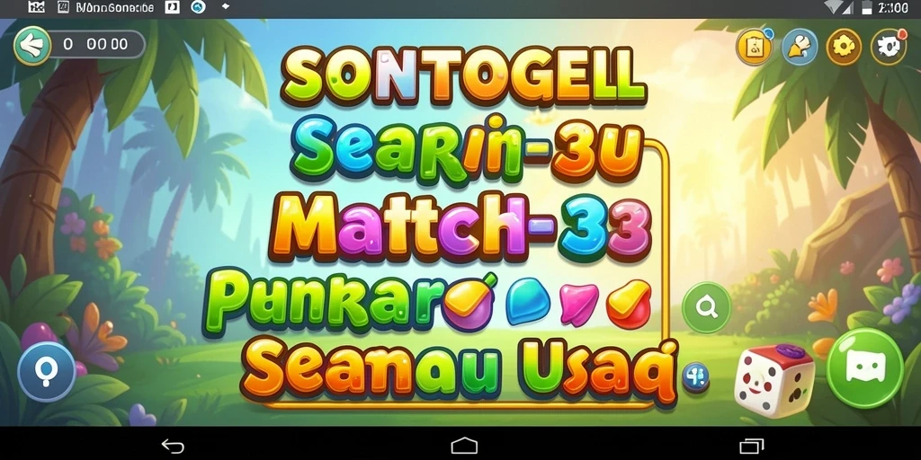 Tampilan menarik dari gameplay SONTOGEL yang penuh warna dan tantangan.