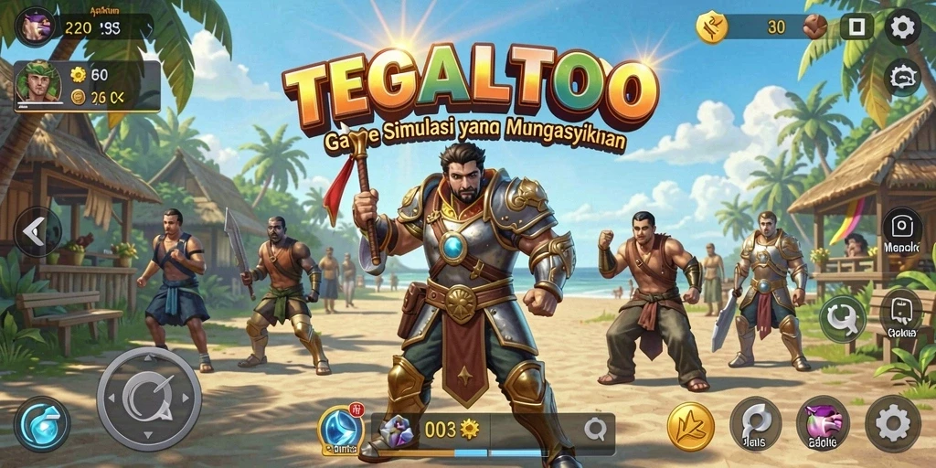 Screenshot gameplay TEGALTOTO yang menampilkan aksi seru dalam simulasi.